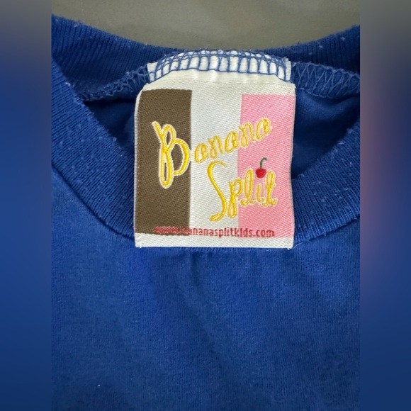 Banana Split Kids Blue Tug Boat Short all romper Boys 9M Red
White Check EUC - Picture 3 of 8